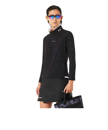 オークリー（OAKLEY）ゴルフウェア ELEVATE EMBOSSED ロングスリーブモックネック FOA500908-02E