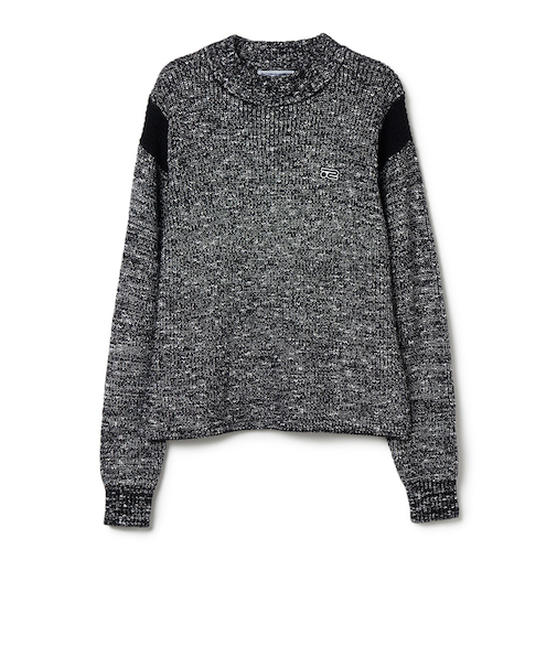 ROSASEN（ROSASEN）ゴルフウェア ミックスヤーンニット 048-14011-25AW-019