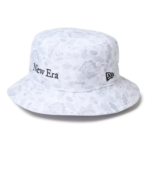 ニューエラ（NEW ERA）帽子 ゴルフ バケット01 Rose Tonal Camo ホワイト 14669043