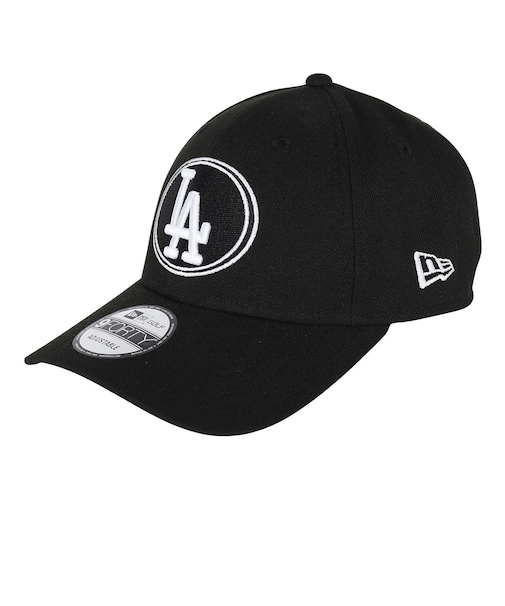 ニューエラ（NEW ERA）ゴルフ 帽子 9FORTY MLB Oval ロサンゼルス・ドジャース ブラック 14669082