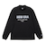ニューエラ（NEW ERA）ゴルフウェア 長袖 ミッドネック パフォーマンス Tシャツ Neon Logo ブラック 14669860