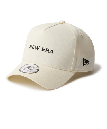 ニューエラ（NEW ERA）ゴルフ 帽子 9FORTY A-Frame Simple クロームホワイト 14669108