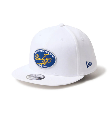 ニューエラ（NEW ERA）ゴルフ 帽子 9FIFTY Stretch Cotton Washable ホワイト 14669059