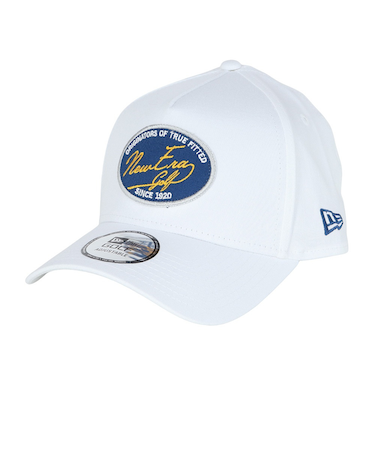 ニューエラ（NEW ERA）ゴルフ 帽子 9FORTY A-Frame Stretch Cotton Washable ホワイト 14669103