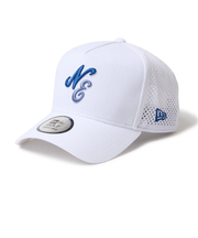 ニューエラ（NEW ERA）ゴルフ 帽子 9FORTY A-Frame クラシックロゴ レーザーパフォーテッド ホワイト 14669130