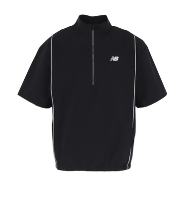 ニューバランス(new balance)ゴルフウェア アウター 撥水 半袖 スタンドジップ ブルゾン 012-5221002-010