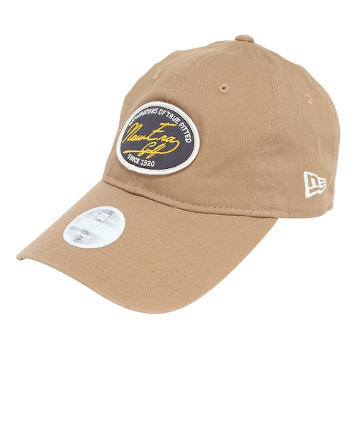 ニューエラ（NEW ERA）ゴルフ 帽子 9TWENTY ロングバイザー Stretch Cotton Washable カーキ 14669006