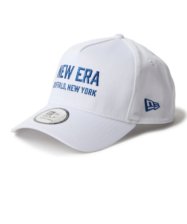 ニューエラ（NEW ERA）ゴルフ 帽子 9FORTY A-Frame ストレッチスナップ NEW ERA ホワイト 14669097