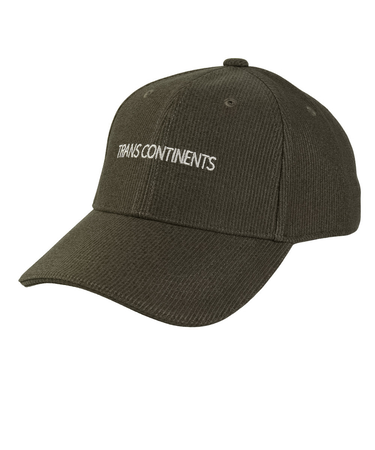 トランスコンチネンツ（TRANS CONTINENTS）ゴルフ コーデュロイ キャップ TCC-052 KHA