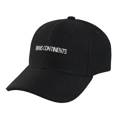 トランスコンチネンツ（TRANS CONTINENTS）ゴルフ コーデュロイ キャップ TCC-052 BLK