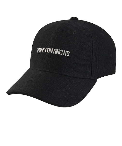トランスコンチネンツ（TRANS CONTINENTS）ゴルフ コーデュロイ キャップ TCC-052 BLK