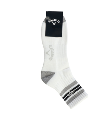 キャロウェイ（CALLAWAY）ゴルフ 抗菌防臭 足底パイル 定番 ショートソックス C25293103-1021