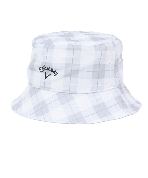 キャロウェイ（CALLAWAY）ゴルフ 吸汗速乾 チェック柄 バケットハット C25291116-1020