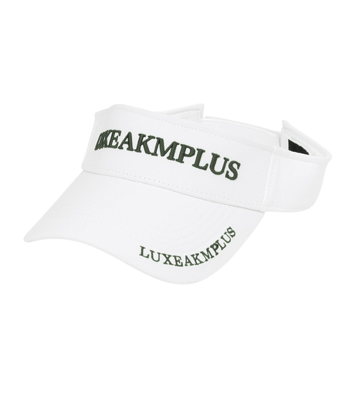 エルドレッソ　サンバイザー 帽子 ベーシック サンバイザー LAZ-25004 WHT｜ヴィクトリア