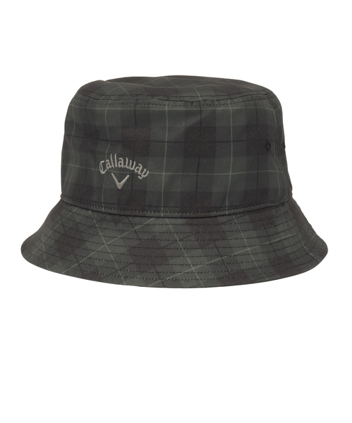 キャロウェイ（CALLAWAY）ゴルフ 吸汗速乾 チェック柄 バケットハット C25291116-1010