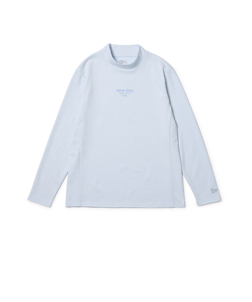 【新品】NEW ERA ホワイト Tシャツ Lサイズ　ゴルフ ニューエラ（NEW ERA）ゴルフウェア 長袖 ミッドネック