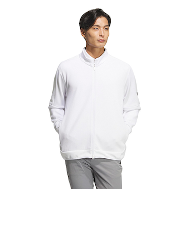 アディダス（adidas）ゴルフウェア アウター 保温 C．R ファブリックミックス フルジップジャケット TM204-KD8332 W