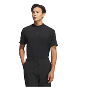 アディダス（adidas）ゴルフウェア 吸汗速乾 コードカオス 半袖 モックネックシャツ LOI49-KF8982BLK
