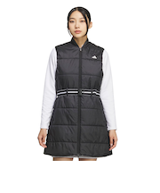 アディダス（adidas）ゴルフウェア アウター W．R フルジップ ロングベスト JWK17-JM7184 BLK