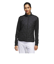 アディダス（adidas）ゴルフウェア アウター 保温キルトコンビネーション フルジップジャケット KTB56-KA7965 BLK