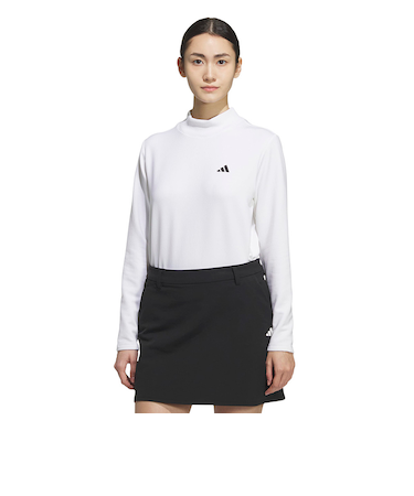アディダス(adidas)ゴルフウェア 保温 長袖 COLD .RDY ストレッチ ワーディング モックネックシャツ JWK04-JM2991 W