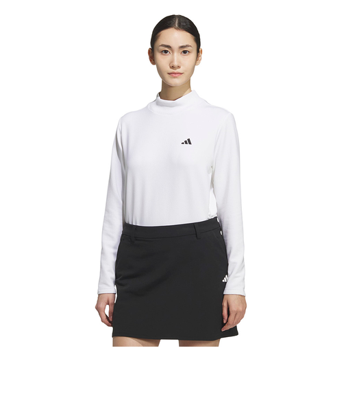 アディダス(adidas)ゴルフウェア 保温 長袖 COLD .RDY ストレッチ ワーディング モックネックシャツ JWK04-JM2991 W