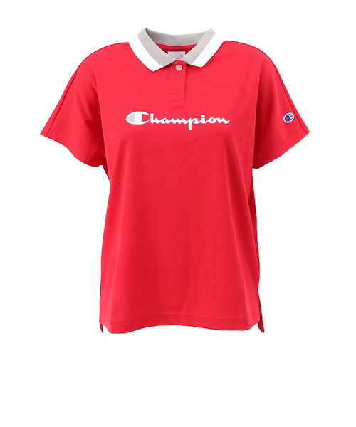 Champion - Champion チャンピオンゴルフ ロゴ 半袖 ポロシャツ ゴルフ ウェア Champion チャンピオン 半袖 ポロシャツ メンズ ゴルフウェア