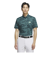 アディダス（adidas）ゴルフウェア グラフィック AOP 半袖ポロシャツ JVV07-JL7942 DGRN