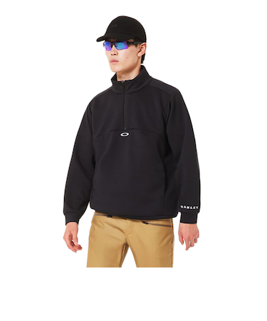 オークリー（OAKLEY）ゴルフウェア 長袖 PULLOVER FLEECE ハーフジップミドラー FOA408272-02E