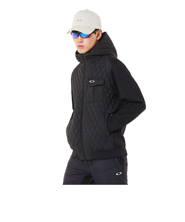 オークリー（OAKLEY）ゴルフウェア 軽量 アウター HYBRID PUFF フリースジャケット FOA408280-02E