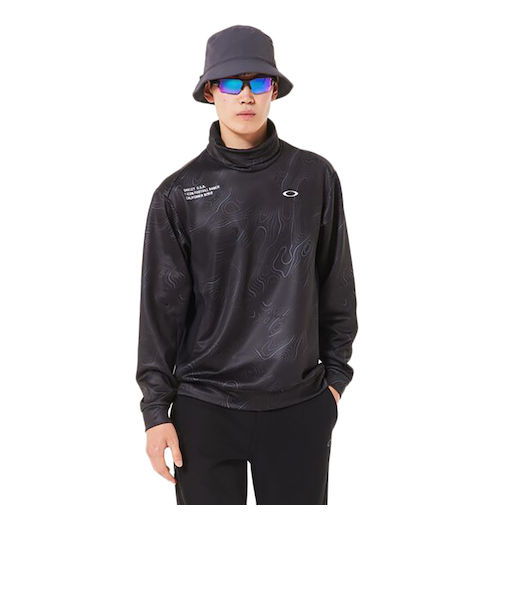 オークリー（OAKLEY）ゴルフウェア 長袖 ELEVATION TURTLE ハイネックシャツ FOA408245-00G