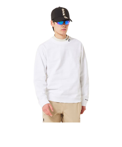 オークリー（OAKLEY）ゴルフウェア 長袖 CAMO ジャカードセーター FOA408271-100