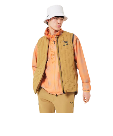 オークリー（OAKLEY）ゴルフウェア 防寒 SKULL TUBULAR PUFF ベスト FOA408236-87D