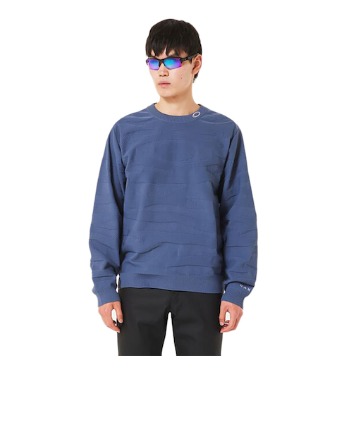 オークリー（OAKLEY）ゴルフウェア 長袖 CAMO ジャカードセーター FOA408271-66Y