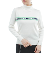 アドミラル ゴルフ（Admiral GOLF）ゴルフウェア ホカタッチ タートルネックセーター ADLA577-WHT