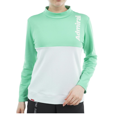 アドミラル ゴルフ（Admiral GOLF）ゴルフウェア 速ポカ 切替モックネックプルオーバー ADLA580-MGR