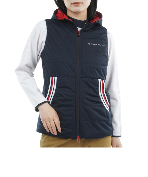 ゴルフウェア 中綿 キルトベスト THLA581-NVY