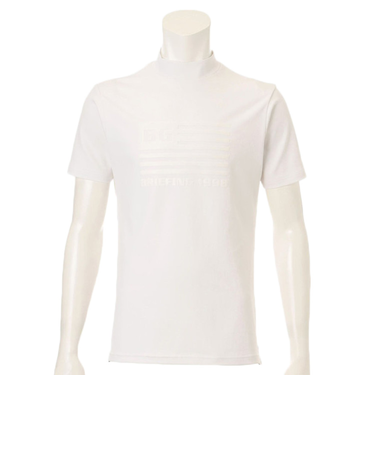 ブリーフィング（BRIEFING）モックネック ゴルフ 半袖Tシャツ メンズ G FLAG HIGHNECK BRG253M06-000