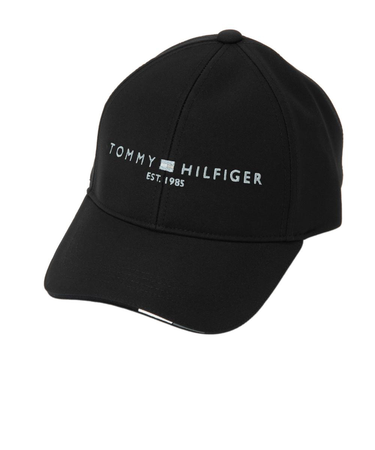 トミーヒルフィガー（TOMMY HILFIGER）ゴルフ 帽子 キャップ 撥水 THMB5F03-BLK