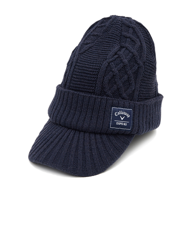 キャロウェイ（CALLAWAY）ゴルフ 定番 ツバ付き ニットキャップ C25291121-1120