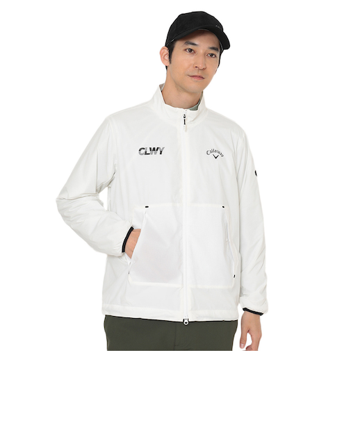 キャロウェイ（CALLAWAY）ゴルフウェア 軽量 アウター ストレッチミニリッププフルジップブルゾン C25215103-1030