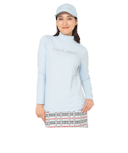 キャロウェイ（CALLAWAY）ゴルフウェア 裏起毛ダブルニット長袖モックネックシャツ C25233205-1112