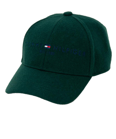 トミーヒルフィガー（TOMMY HILFIGER）ゴルフ 帽子 キャップ 起毛 THMB5F01-GRN