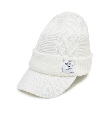 キャロウェイ（CALLAWAY）ゴルフ 定番 ツバ付き ニットキャップ C25291121-1030