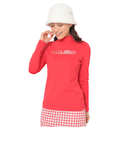 キャロウェイ(CALLAWAY)ゴルフウェア 裏起毛ダブルニット長袖モックネックシャツ C25233205-1100
