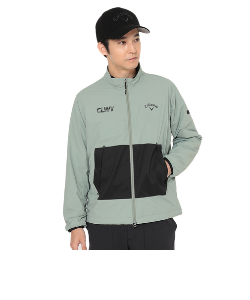 キャロウェイ(CALLAWAY)ゴルフウェア 軽量 アウター ストレッチミニリッププフルジップブルゾン C25215103-1181