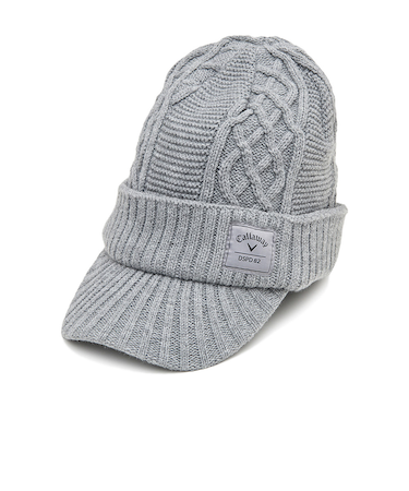 キャロウェイ（CALLAWAY）ゴルフ 定番 ツバ付き ニットキャップ C25291121-1021