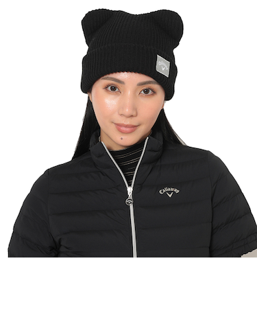 キャロウェイ（CALLAWAY）ゴルフ クマ耳付き ビーニー C25291217-1010