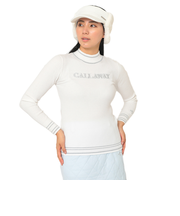 キャロウェイ(CALLAWAY)ゴルフウェア ハイネック長袖リブニット C25218203-1030