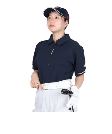 ルコックスポルティフ（lecoqsportif）ゴルフウェア 半袖カットソー LG5FSW80L NV00